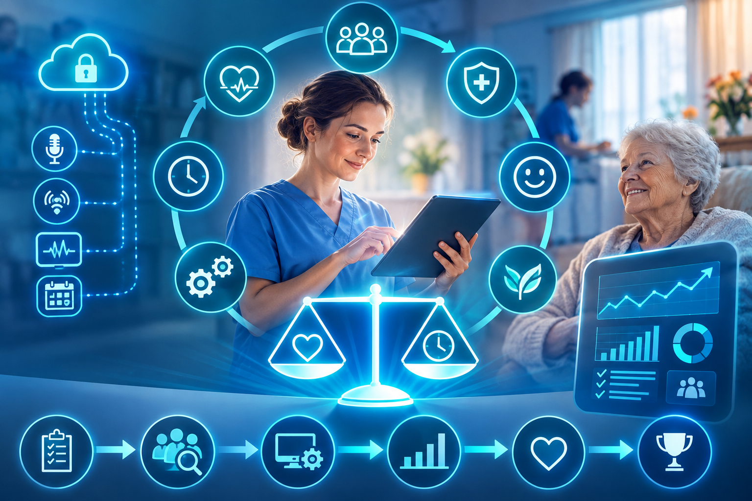Digital Nursing Outcome Assessment (DNOA)